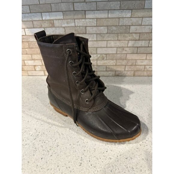 G.H. Bass & Co Harlequin‎ Womens Duck Rain Boot Size 8 - Picture 6 of 7